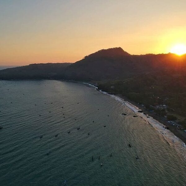 Bird eye view of Cibangban beach nicely captured by  #exploresukabumi...