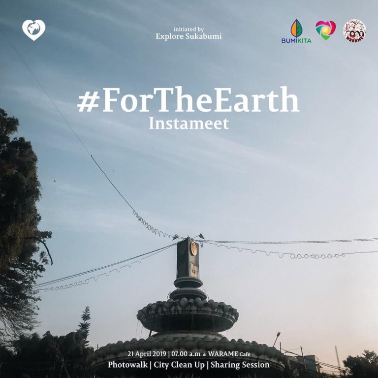 Hello Sukabumi! Earth Day is coming your way! Here, we’d like to invite you to c...