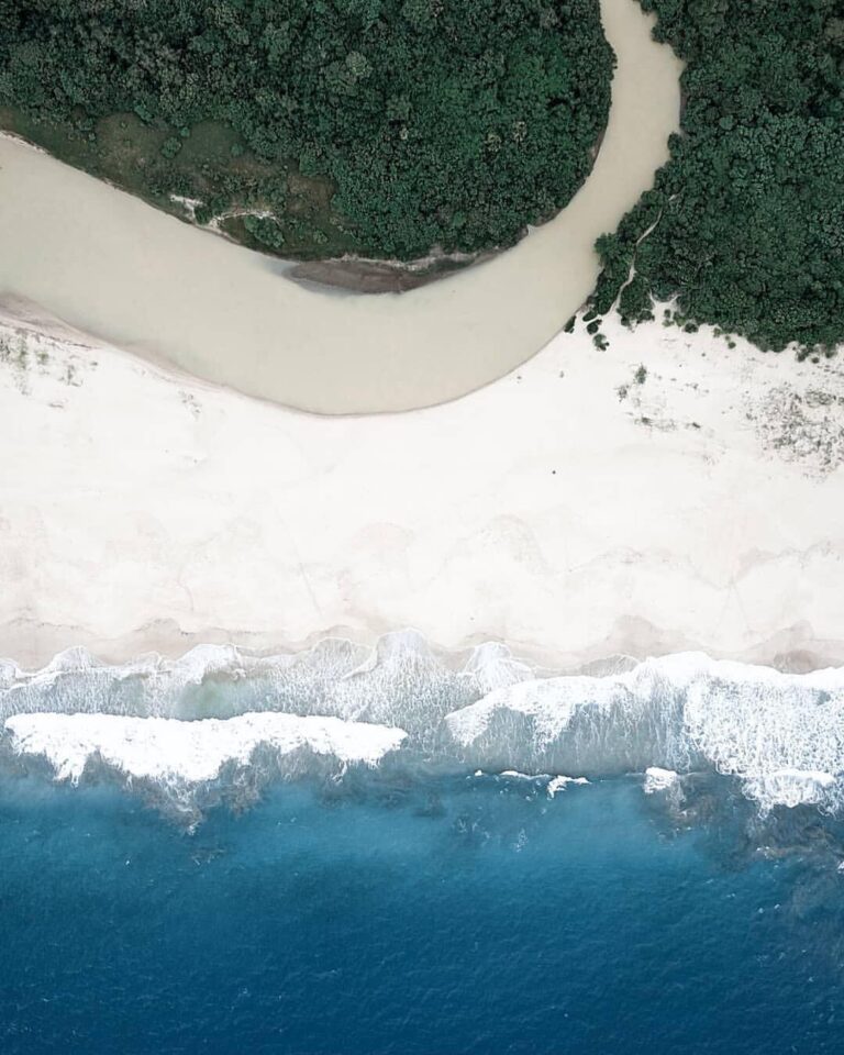If you can fly, where would you go? Bird’s eye view above Muara Cipanarikan by  ...
