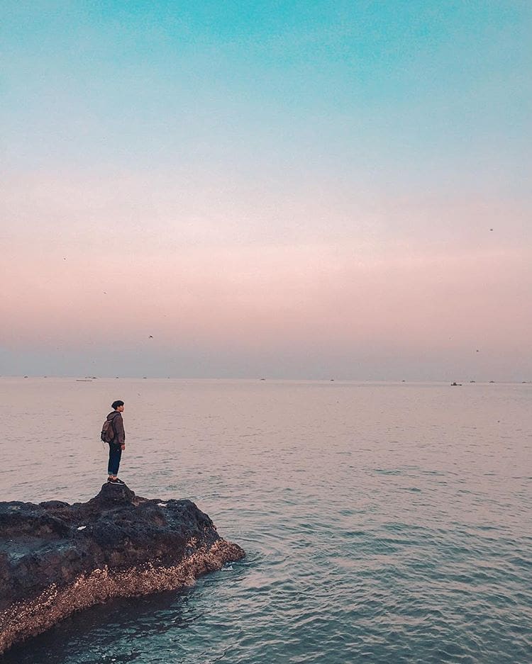 Learn more about yourself when you’re alone.
-
Photo by  taken at Pantai Cikalap...