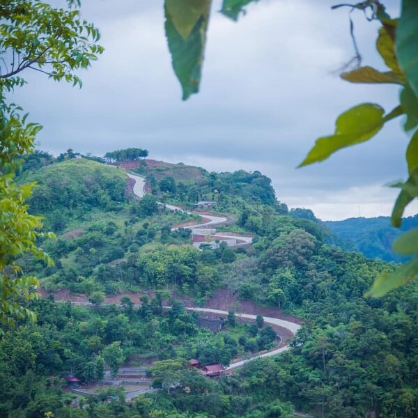 New access road to Ciletuh-Palabuanratu Unesco Global Geopark nicely captured by...