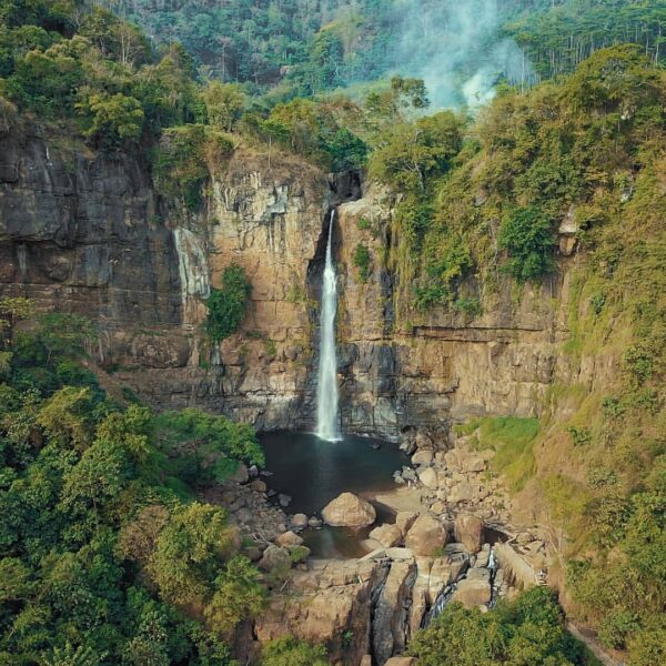 One of the best hidden treasures in sukabumi. Guess what waterfall is it! #explo...