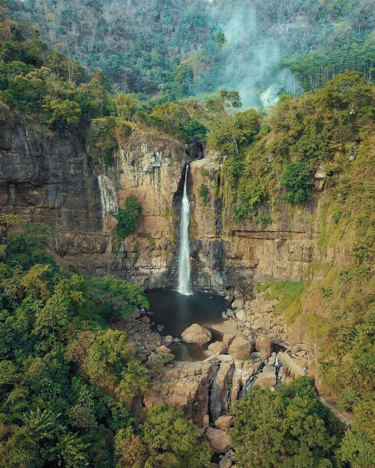 One of the best hidden treasures in sukabumi. Guess what waterfall is it! #explo...
