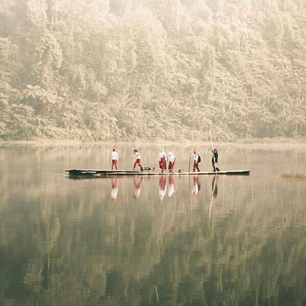 School doesn't have to be so boring. Happy Monday!
Photo by  taken at Situgunung...