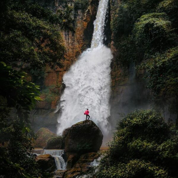 Stunning image by  taken at Curug Cimarinjung, Ciletuh Palabuhanratu Unesco Glob...