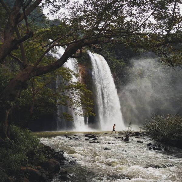 The scenic Curug Sodong is much more beautiful in this photograph taken by  Agre...