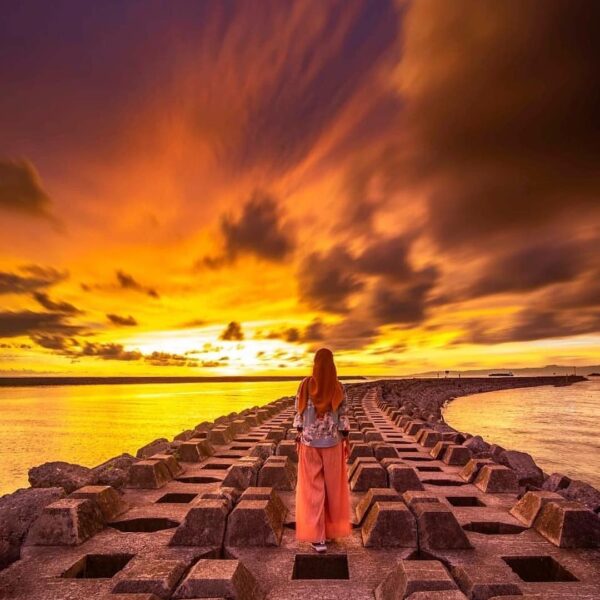 We’re speechless. Can you give one word for this kind of sunset experience by 
-...