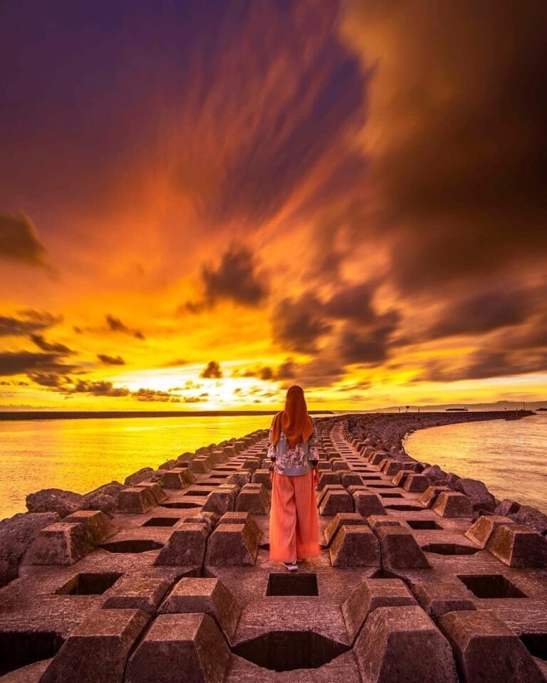 We’re speechless. Can you give one word for this kind of sunset experience by 
-...