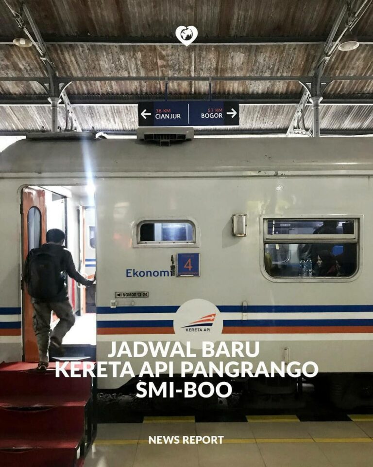 #es_newsreport
Kabar bahagia untuk warga Sukabumi!
-
Jumlah armada kereta api Pa...