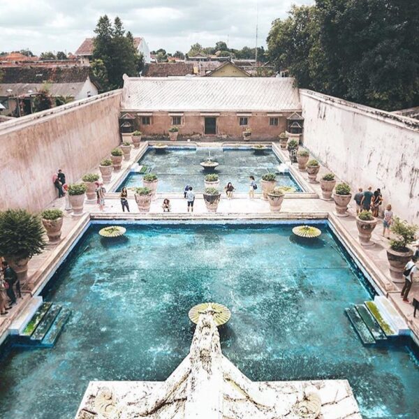 #explorejogja photo today by  taken at Water Castle, Taman Sari, Yogyakarta....