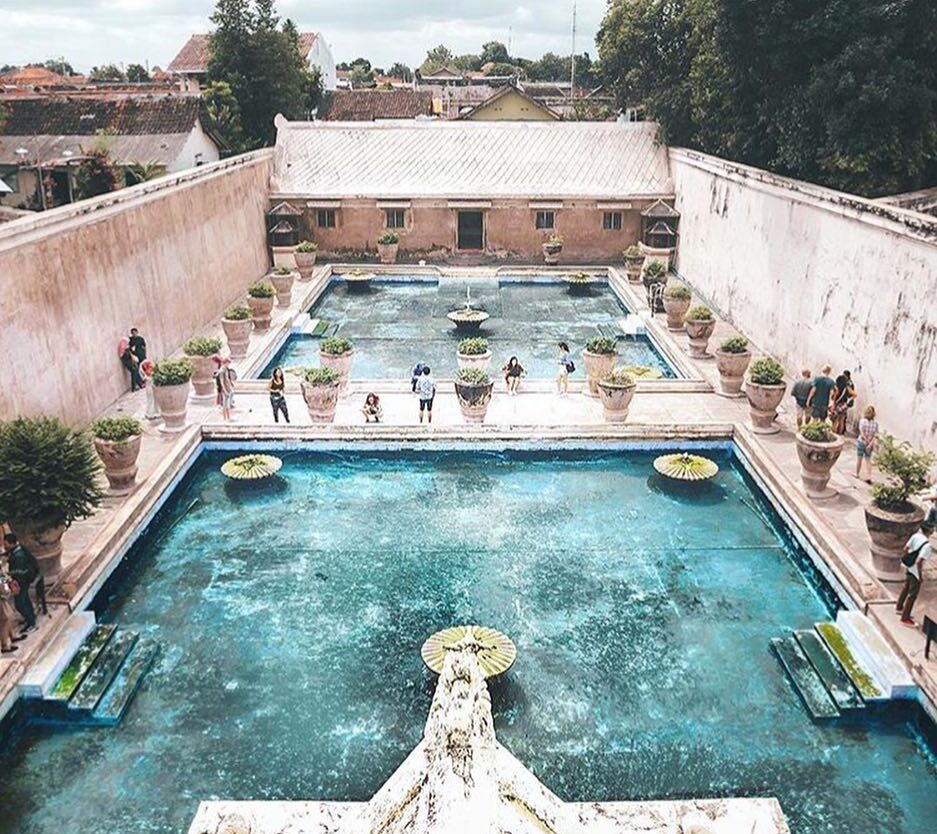 #explorejogja photo today by  taken at Water Castle, Taman Sari, Yogyakarta....