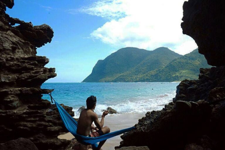 #explorebima Photo today by  taken at Rontu Beach Monta...