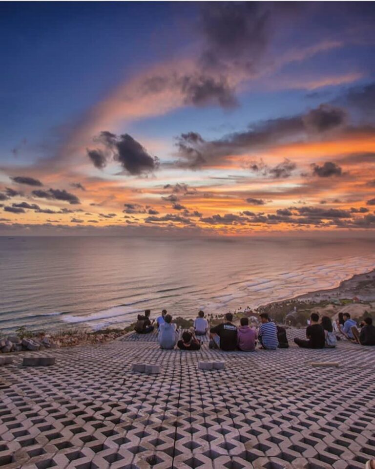 #explorejogja photo today by  taken at Bukit Paralayang, around Parangtritis, Ba...