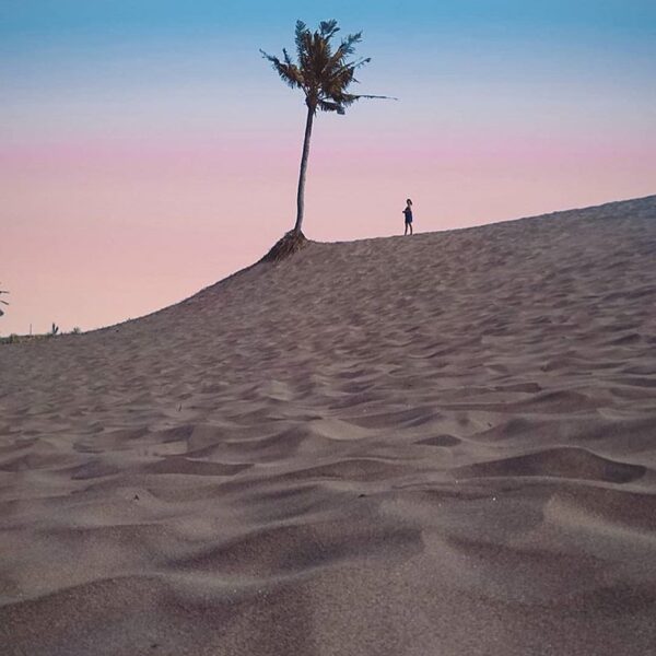 #explorejogja photo today by  taken at Gumuk Pasir, Bantul....