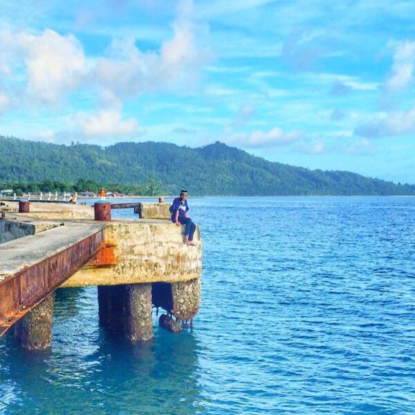 #exploreambon photo today by  taken at Jembatan Fery Kailolo, Pulau Haruku, Malu...