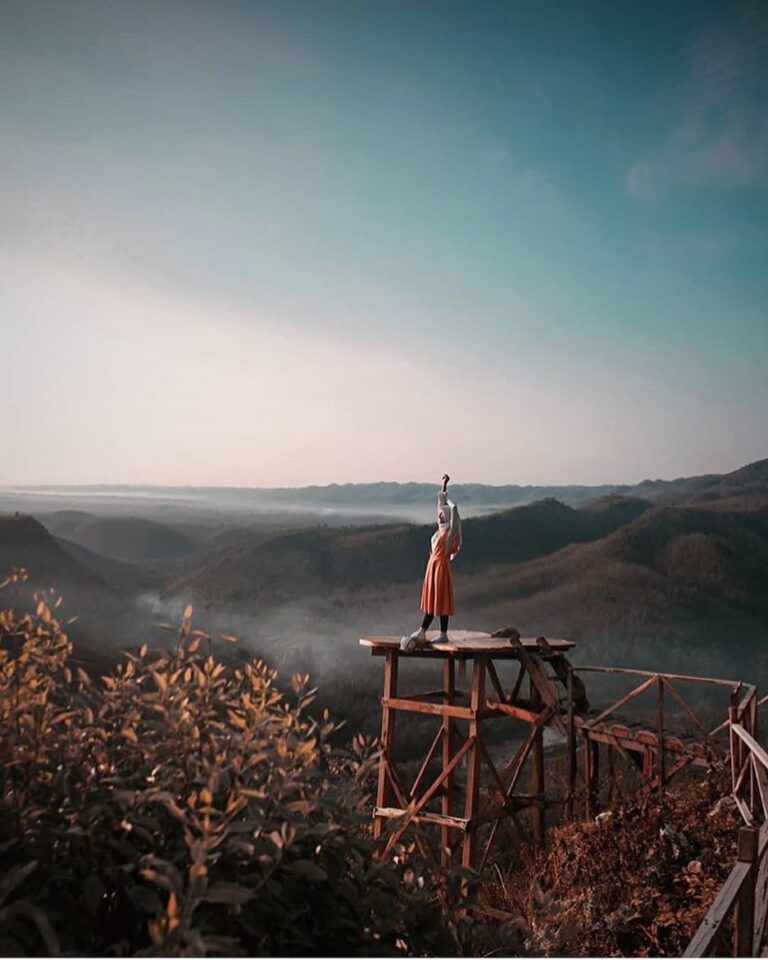 #explorejogja photo today by  taken at Bukit Panguk Kediwung, Dlingo, Bantul....