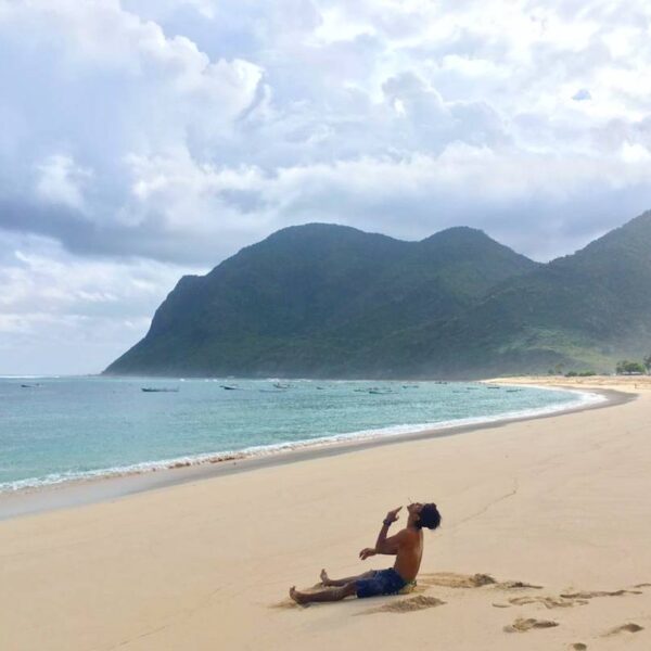 #explorebima Photo today by  taken at Rontu Beach Monta...