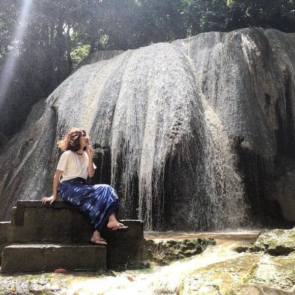 #explorebaubau Photo today by  taken at Air Terjun Tirta Rimba....