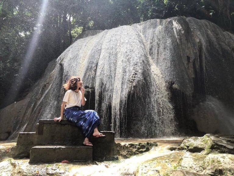 #explorebaubau Photo today by  taken at Air Terjun Tirta Rimba....
