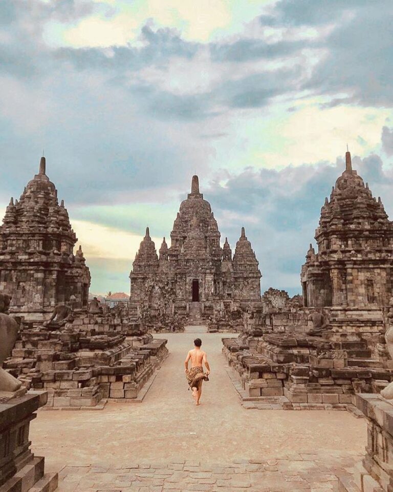 #explorejogja photo today by  taken at Candi Sewu, Around Candi Prambanan area, ...
