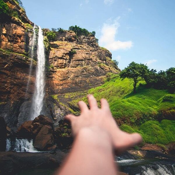 Describe this photo with ONE word! 
Photo by  taken at Curug Cikanteh #exploresu...