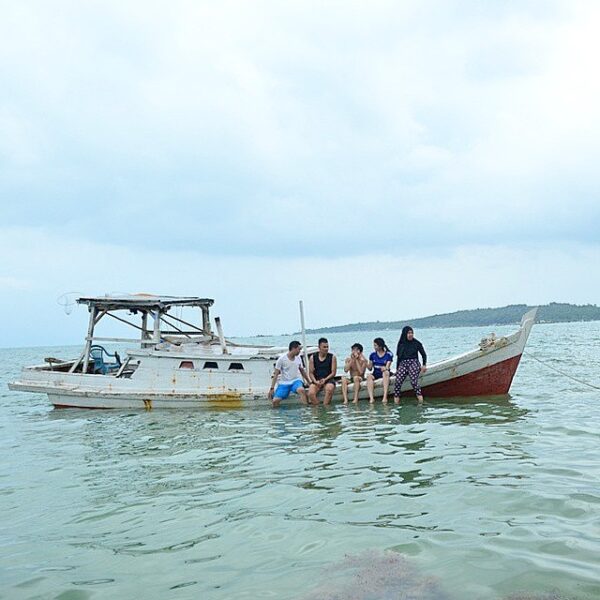 #explorebangka by  taken at Pantai Tanjung Kerasak, Kabupaten Bangka Selatan
#tr...