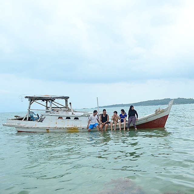 #explorebangka by  taken at Pantai Tanjung Kerasak, Kabupaten Bangka Selatan
#tr...