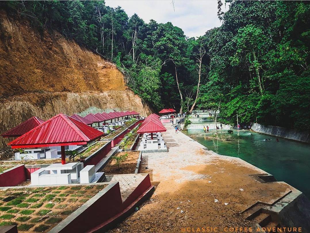 #explorebaubau Photo today by  taken at Permandian Kabura Burana Desa Lawela Kec...