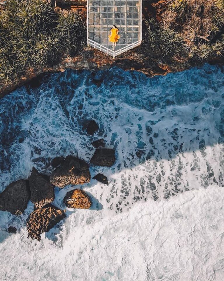 #explorejogja photo today by  taken at Teras Kaca Pantai Nguluran, Gunungkidul....