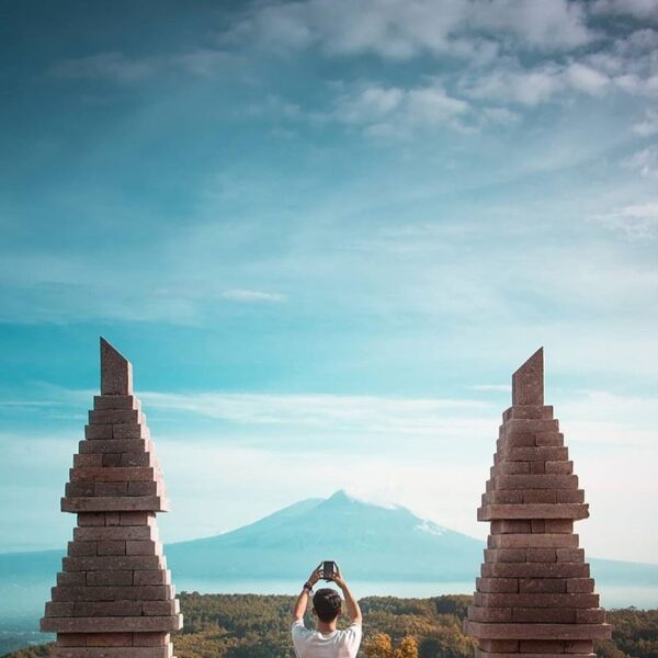 #explorejogja photo today by  taken at Bukit Lintang Sewu, Dlingo, Bantul....