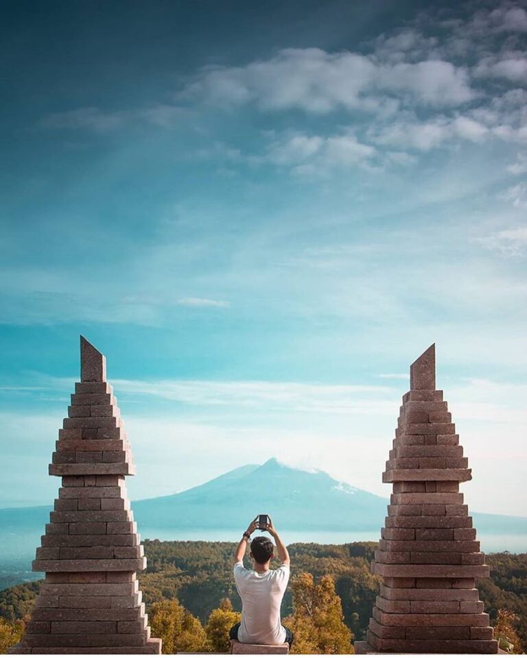 #explorejogja photo today by  taken at Bukit Lintang Sewu, Dlingo, Bantul....