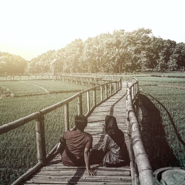 #explorejogja photo today by  taken at Persawahan Desa Sukorame, Dlingo, Bantul....