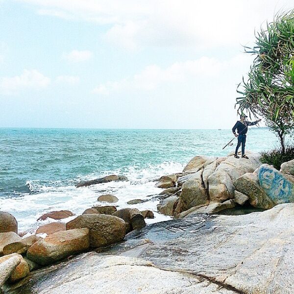 #explorebangka by  taken at Pantai Tanjung Krasak, Tukak Sadai, Kabupaten Bangka...