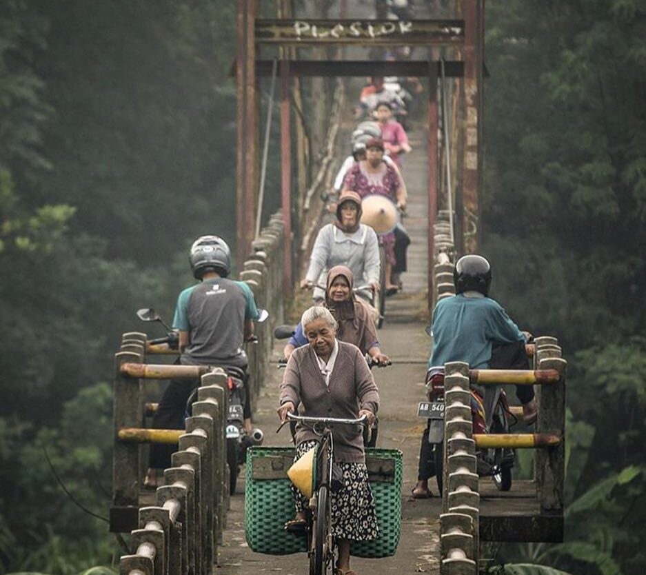 #explorejogja photo today by  taken at Jembatan Nangsri, Pundong, Bantul....