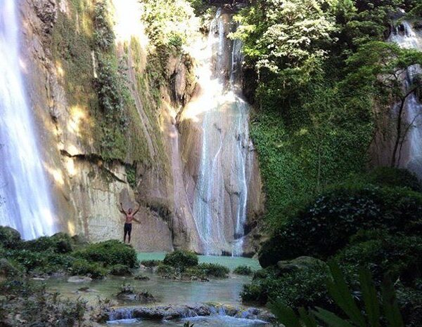 #explorebaubau Photo today by  taken at Air Terjun Samparona....