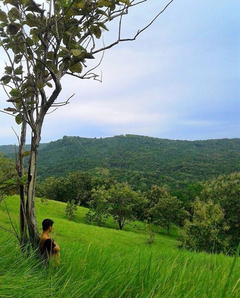 #explorebaubau Photo today by  taken at Padang Gurun Bukit Wolio Indah(Palatiga)...