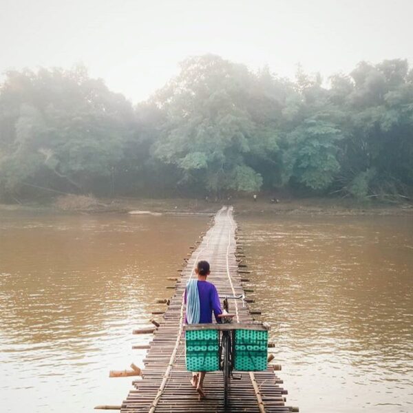 #explorejogja photo today by  taken at Jembatan Sesek, Ngentakrejo, Lendah, Kulo...
