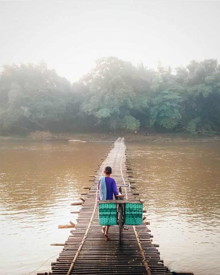 #explorejogja photo today by  taken at Jembatan Sesek, Ngentakrejo, Lendah, Kulo...