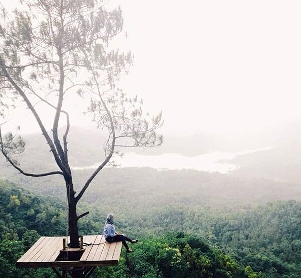 #explorejogja photo today by  taken at Kalibiru, Kulon Progo....