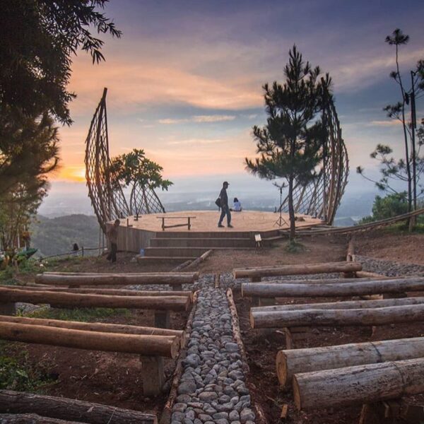 #explorejogja photo today by  taken at Bukit Lintang Sewu, Dlingo, Bantul....