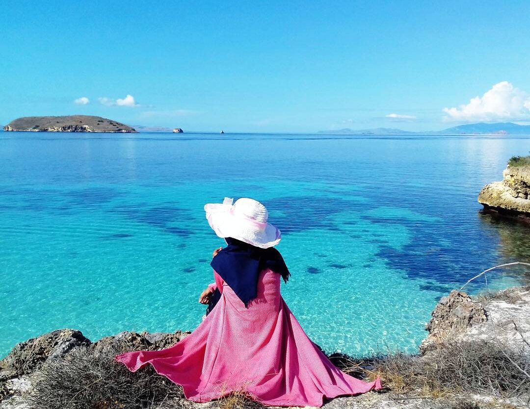 #explorebima Photo today by  taken at Pink Beach Lambu 
#exploreindonesia...
