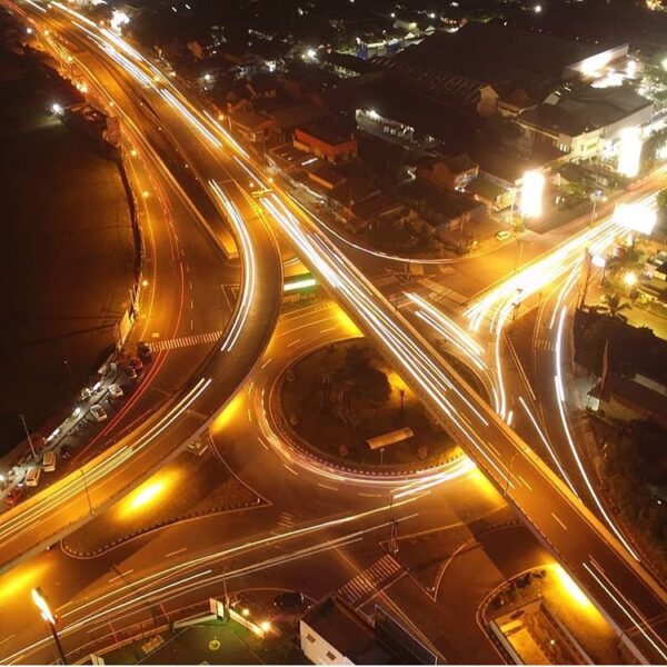 #explorejogja photo today by  covering Fly Over Jombor, Sleman....