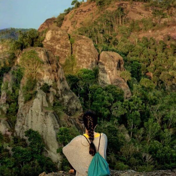 #explorejogja photo today by  taken at Gunung Api Purba Nglanggeran....