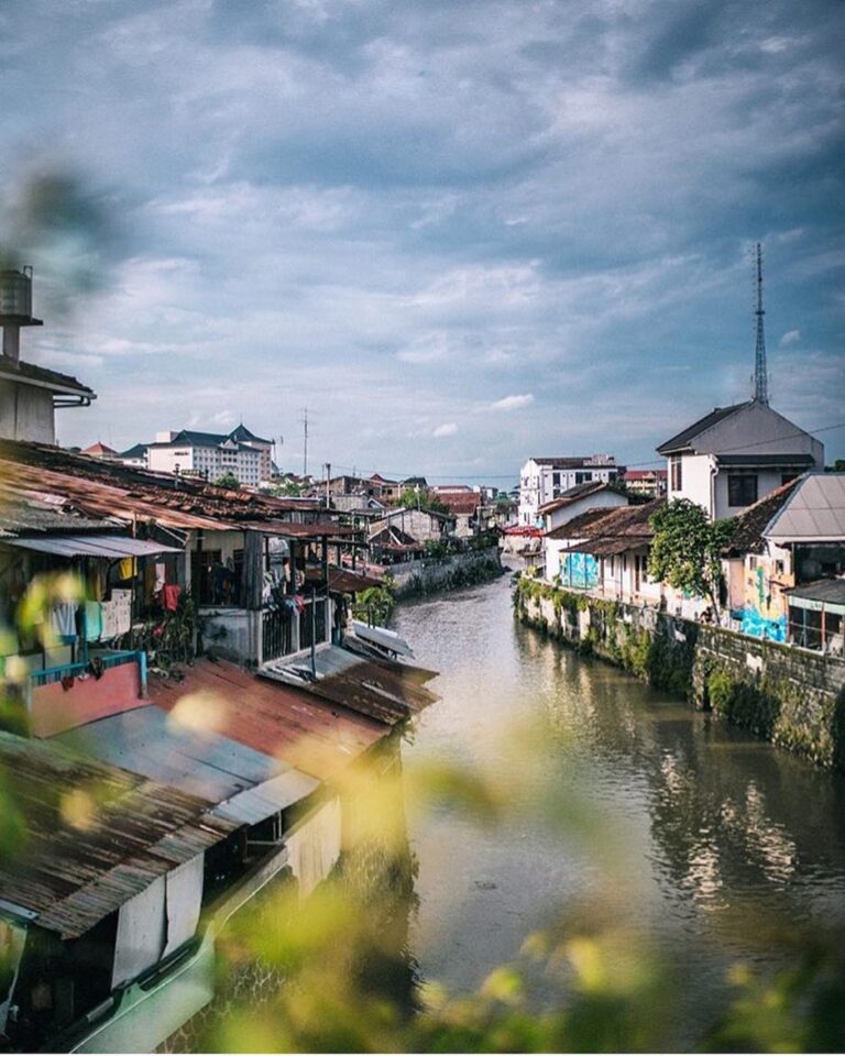 #explorejogja photo today by  taken at Kali Code Yogyakarta....