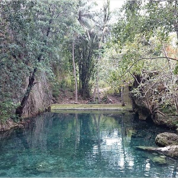 Photo today by  taken at permandian Gumanano. #explorebaubau #travelingindonesia...