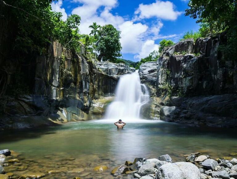 #explorebima Photo today by  taken at Tarlawi Waterfall 
#exploreindonesia...