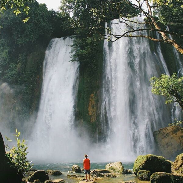 Weekend is just around the corner, Happy Friday!  Photo by  taken at Curug Cikas...