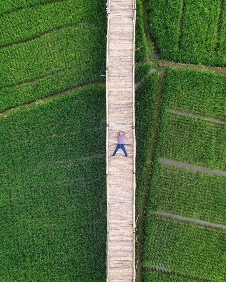 #explorejogja photo today by  taken at Persawahan Songgo Langit, Dlingo, Bantul....
