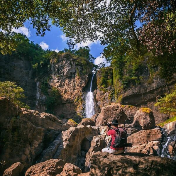#exploresukabumi photo by  taken at Curug Cimarinjung...