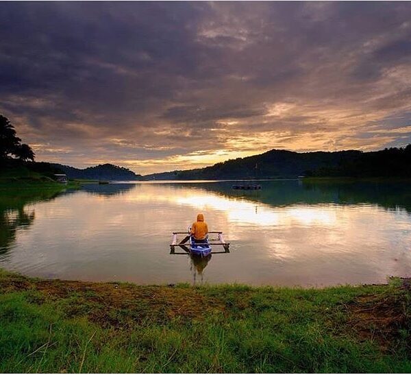 #explorejogja photo today by  taken at Waduk Sermo, Kulon Progo....